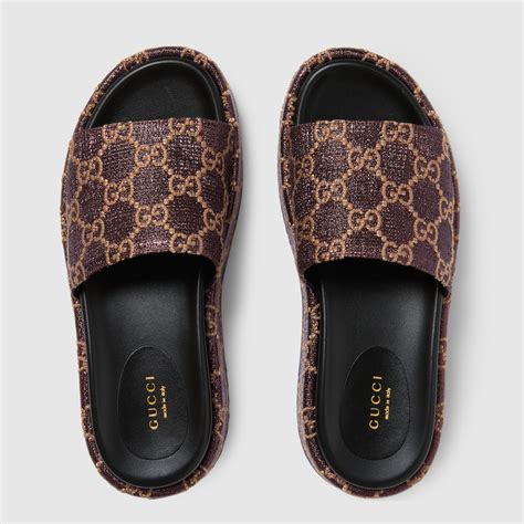 slip on gucci outlet|gucci sandals for women.